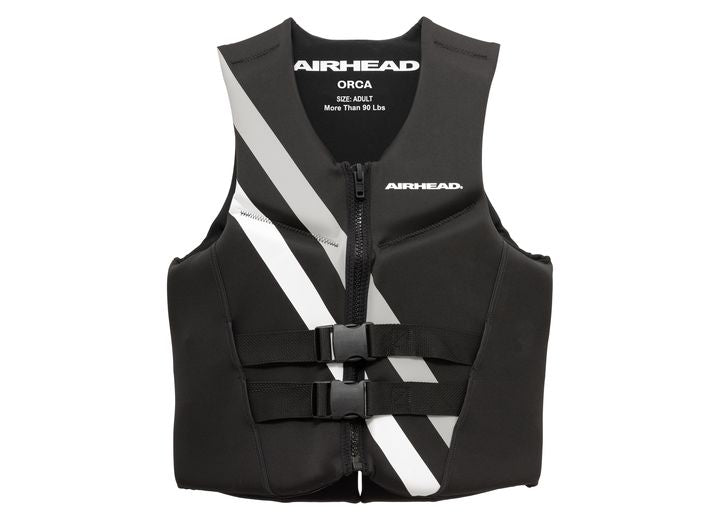Airhead Orca Neolite Kwik-Dry Life Jacket Vest, Adult Small • 10075-08-B-BK
