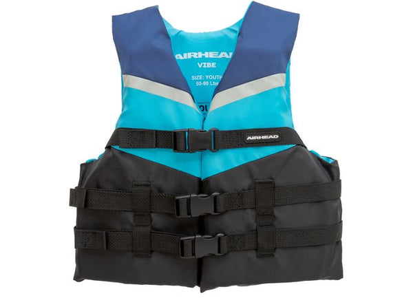 Airhead Vibe 3-Buckle Life Vest, L/XL • 30053-05-A-BL