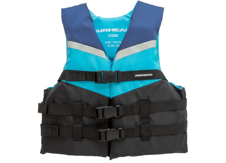 Airhead Vibe 3-Buckle Life Vest, L/XL • 30053-05-A-BL
