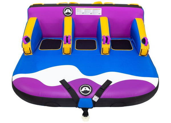 Airhead Super Betty Chariot Style 3 Person Towable Tube • AHBT-3003D