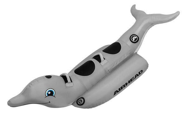 Airhead Dolphin 2-Person Inflatable Towable Boat Tube • AHHD-3056