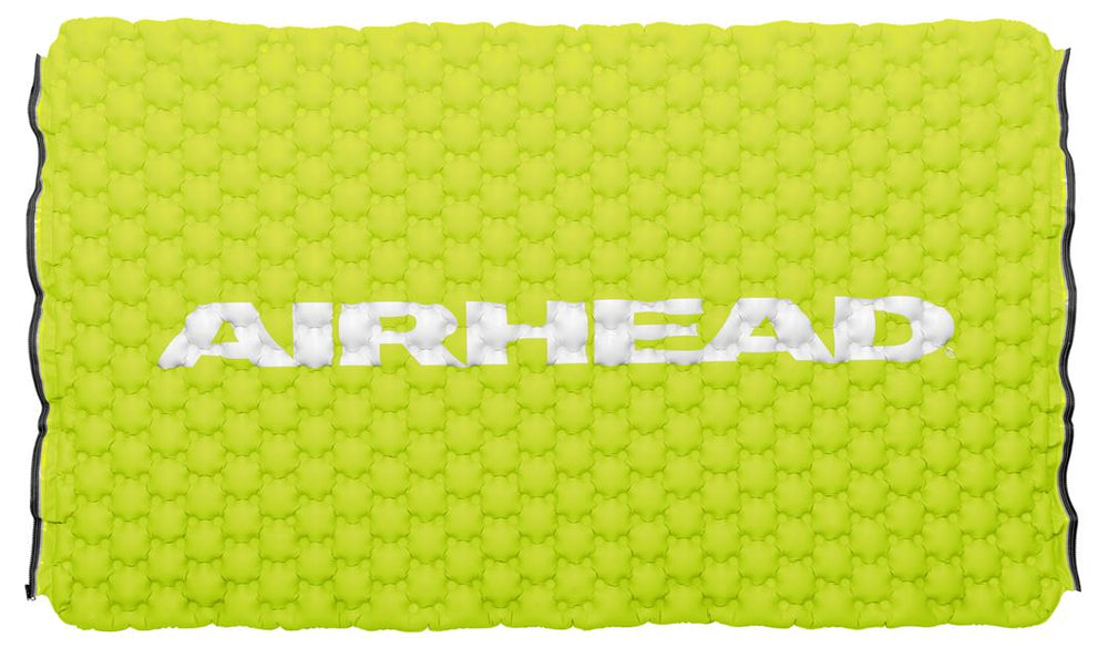 Airhead Air Island Large Lake Float, Lime/White • AHGP-9