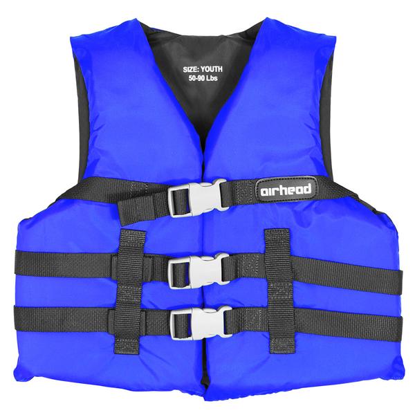 Airhead General Purpose Life Vest, Adult Universal, Blue • 30002-15-A-BL