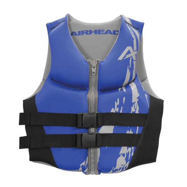 Airhead Swoosh Neolite Kwik-Dry LIfe Jacket Vest, Blue, Adult 2XL • 10076-12-B-BL
