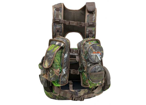 ALPS OutdoorZ Long Spur Deluxe Turkey Vest, Mossy Oak Obsession • 8459000