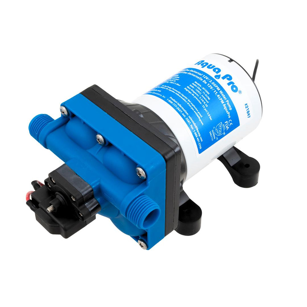 Aqua Pro Self Priming 3 GPM RV Fresh Water Pump • 21847