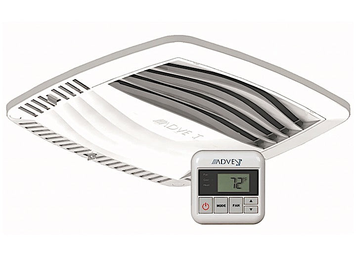 Advent Air Air Distribution Box w/ Digital Thermostat for Advent Air RV Air Conditioners, White, R32 • ACRDTH25
