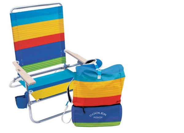 Rio Easy In-Easy Out Removable Backpack Beach Chair, Surf Power Stripe • SC602R-2000-1