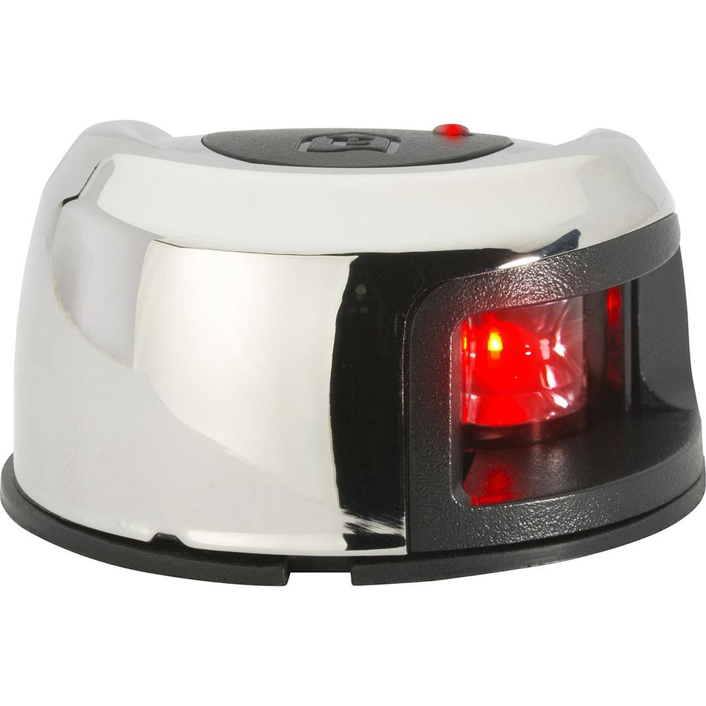 Attwood LED Oval Side Light Stainless Steel Cover, Red & Green • NV1012SS-1