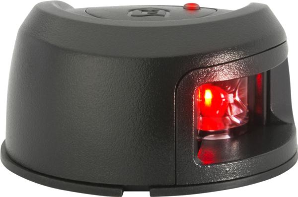 Attwood LightArmor Composite Deck Mount Port Side Red LED Light • NV2012PBR-7