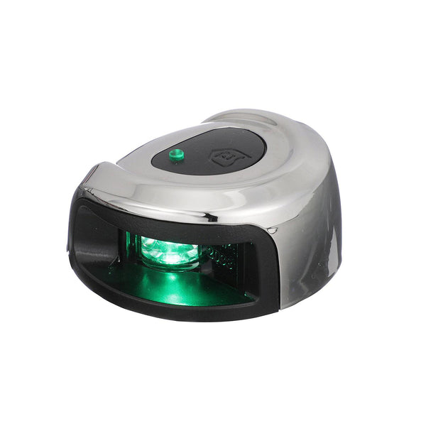 Attwood LightArmor Stainless Steel Deck Mount Starboard Side LED Light • NV2012SSG-7