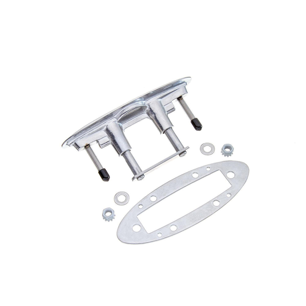 Attwood 6" Stainless Steel Stud Mount Flush Cleat • 66516-7
