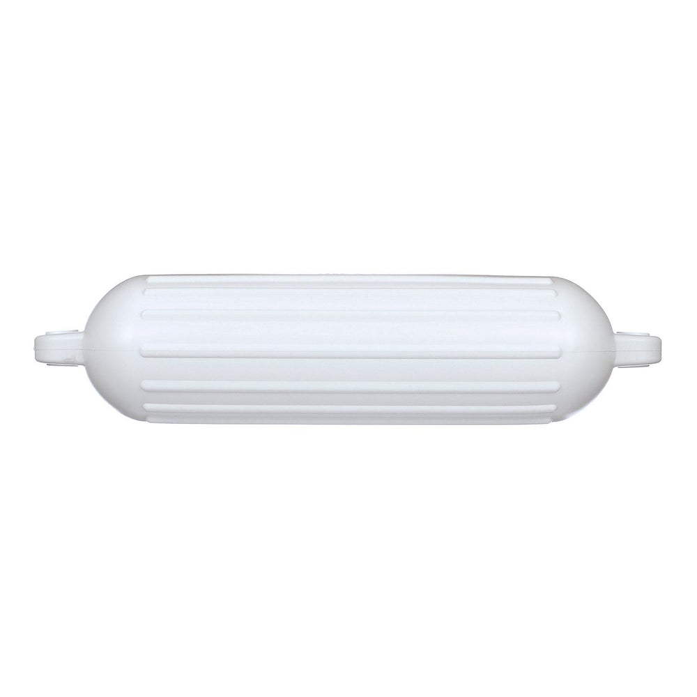 Attwood Softside 8" x 28" White Twin Eye Cylindrical Fender • 9358-1