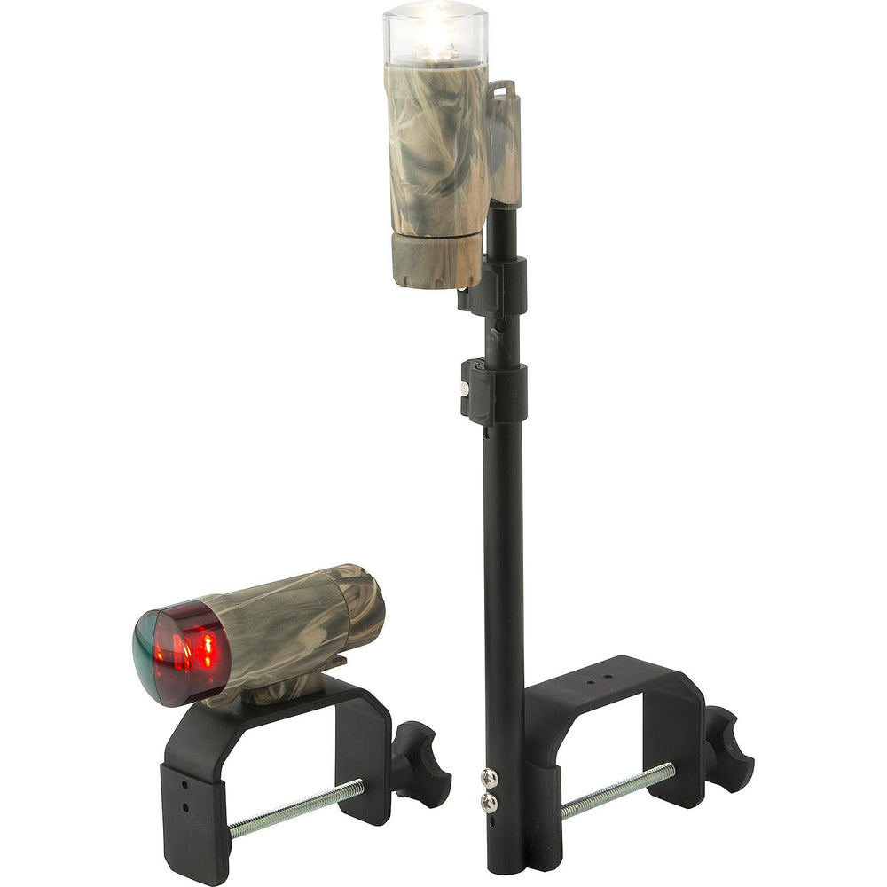 Attwood Clamp-On Portable LED Light Kit - RealTree Max-4 Camo • 14191-7