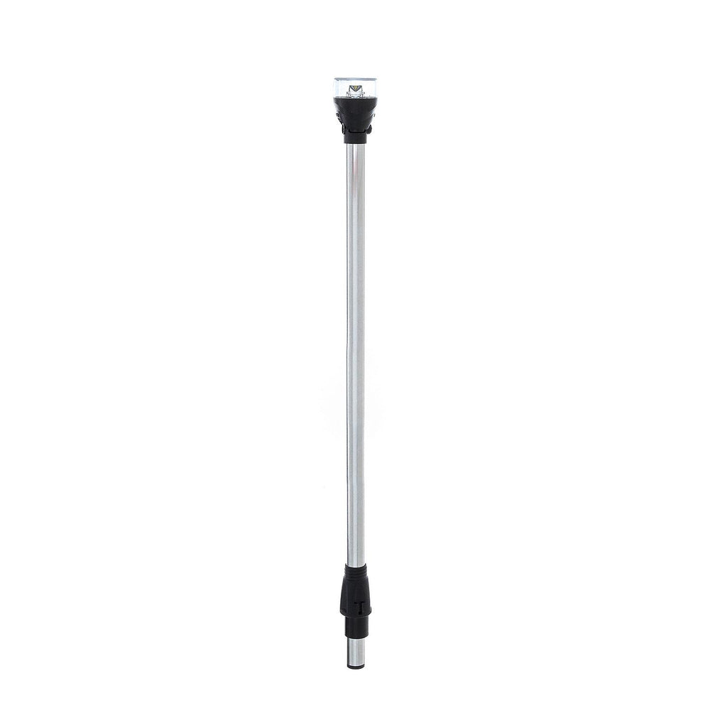 Attwood 24" Locking-Collar Articulating White All-Round Pole LED Light • 5530-24A7
