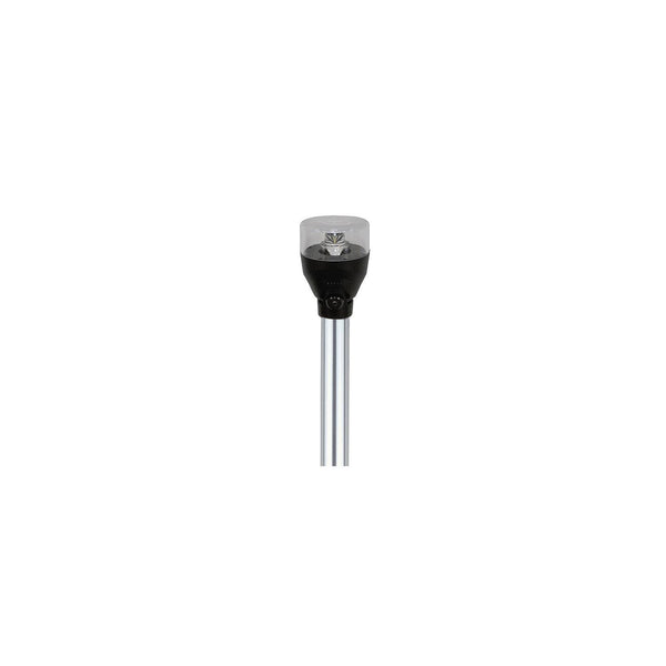 Attwood 54" Locking-Collar Articulating White All-Round Pole LED Light • 5530-54A7
