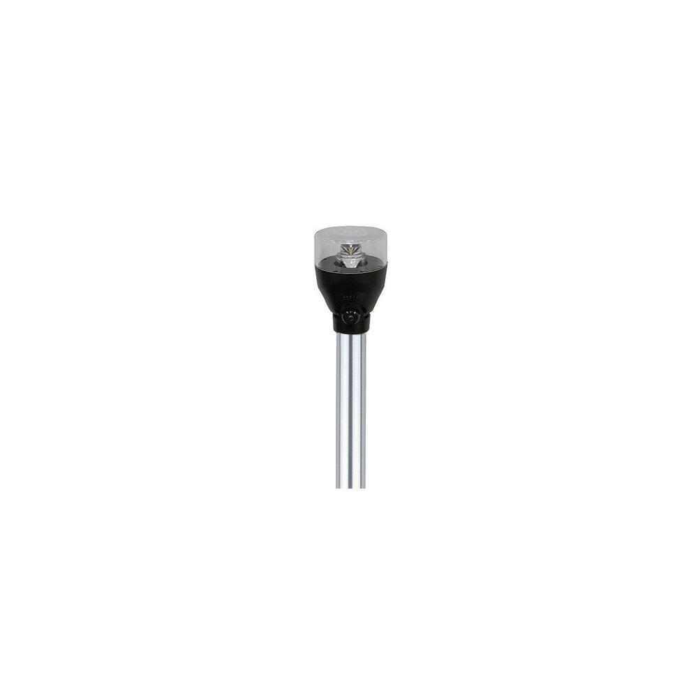 Attwood 54" Locking-Collar Articulating White All-Round Pole LED Light • 5530-54A7