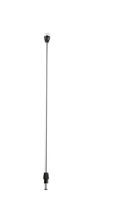 Attwood 60" Locking-Collar Articulating White All-Round Pole LED Light • 5530-60A7