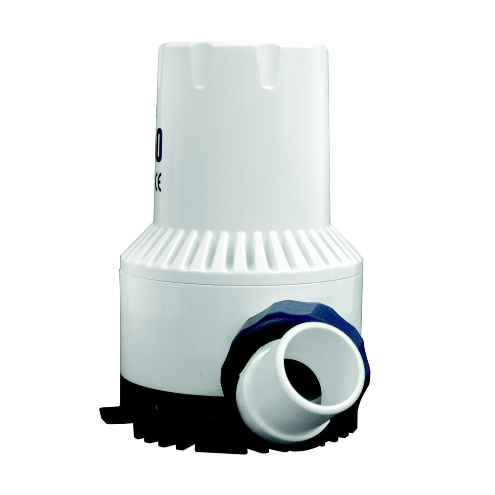 Attwood HD1700 12 V 1698 GPH Electric Heavy Duty Impeller Submersible Bilge Pump • 4730-4