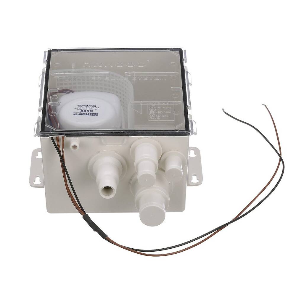 Attwood Shower Sump Pump System, 500 GPH • 4141-4