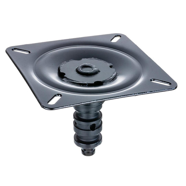 Attwood Snap-Lock 3° Black E-Coat Steel Seat Mount for 1-3/4" D • SP-19000