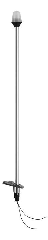 Attwood 30" Stowaway All-Round Light with Plug-In Base • 7100B7