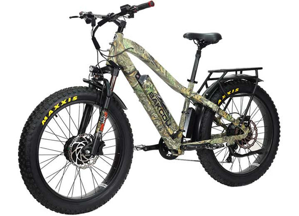Bakcou Kodiak AWD Dual-Hub E-Bike, 25ah, Realtree Edge • B-KD-REAE-B25