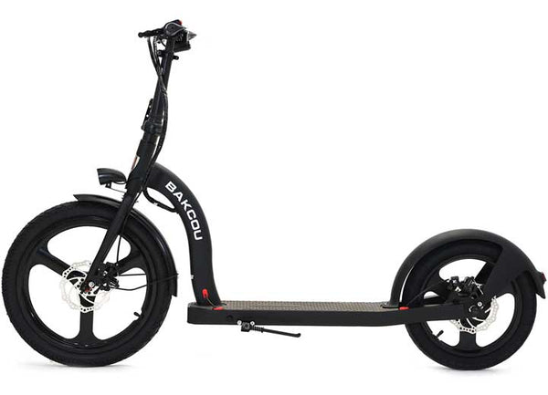 Bakcou Badger Electric Scooter - Matte Black • S-MB-B