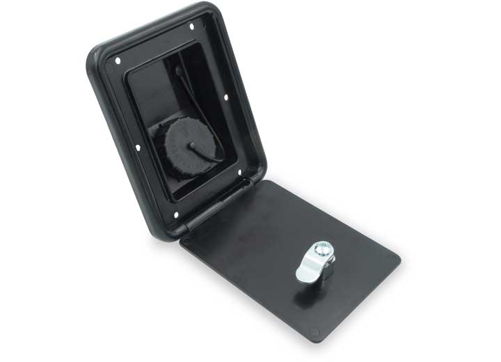 Thetford B&B Molders 3-1/8" Gravity Water Hatch – Black • 94250