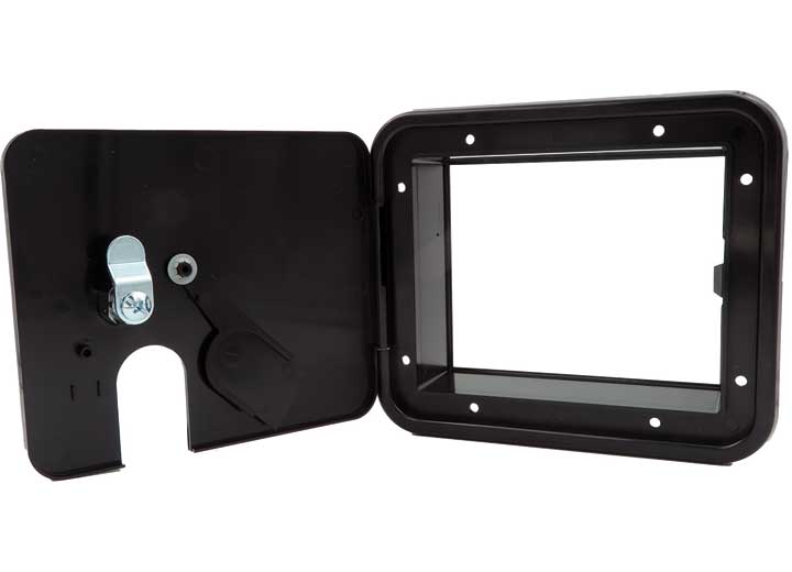 Thetford Medium 30/50 Amp Electric Cable Hatch, Key Lock, Black • 94336