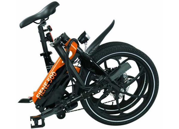 Blaupunkt Fiene 20" E-Bike, Orange/Black • APD200-H