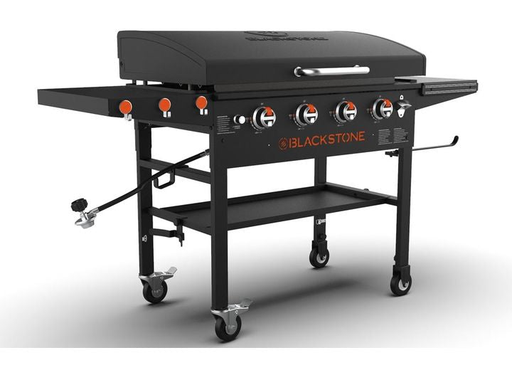 Blackstone 4-Burner Black 15,000 BTU 768 Sq. In. Outdoor LP Gas Griddle • 2151