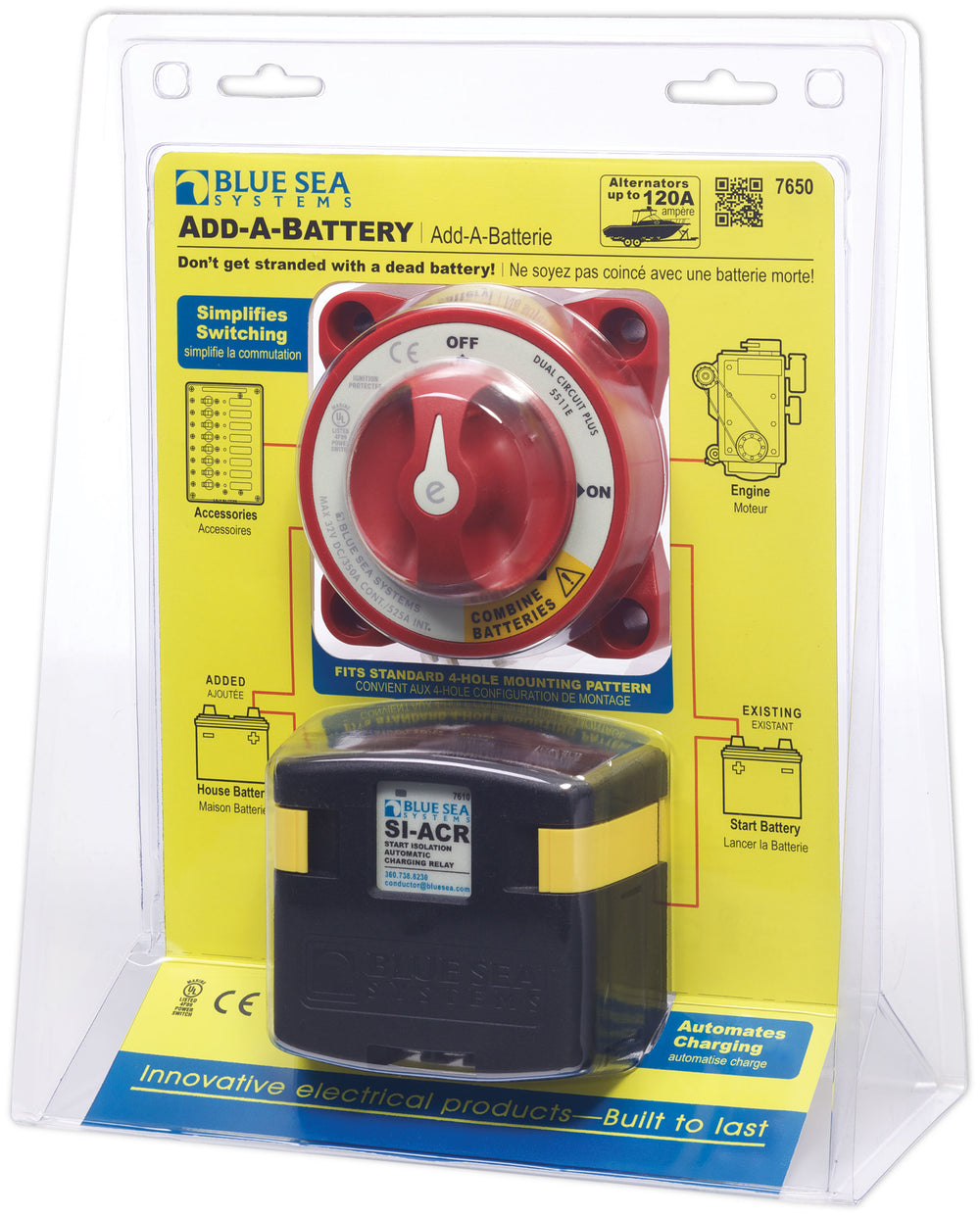 Blue Sea Add-A-Battery • 7650-BSS