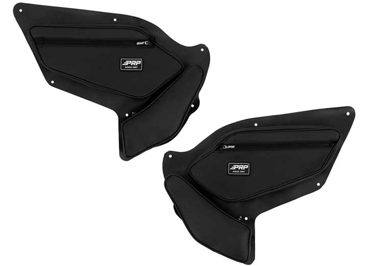 PRP Front Door Bags w/ Knee Pads for Polaris RZR, Pair • E97-210