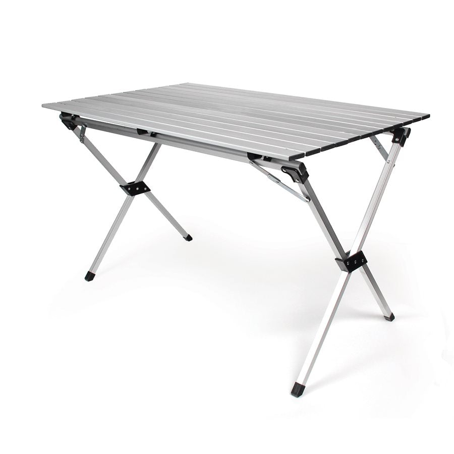Camco Fold-Away Aluminum Table - Roll-up with Carry Bag • 51892