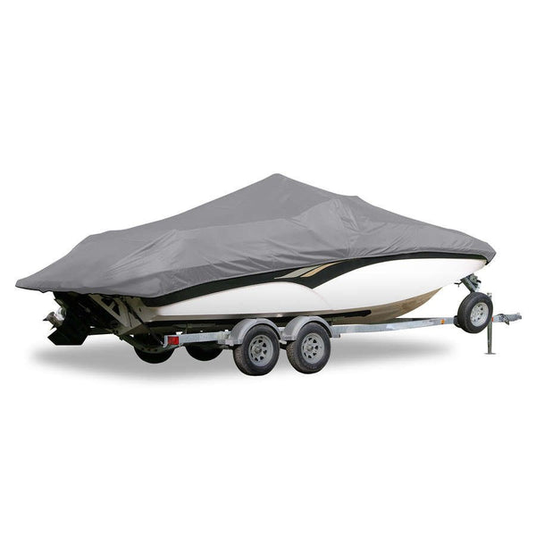 Carver V-Hull Bass Boat Cover, Fits 20' 6" Center Line with Beam Width up to 102" • 71220S-11