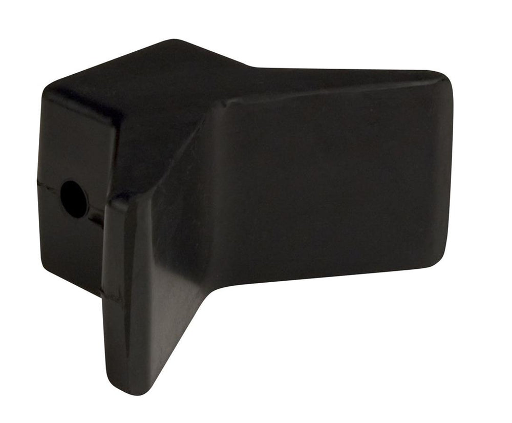 C.E. Smith 3" x 3" Black Rubber Bow Mount Y-Stop • 29551