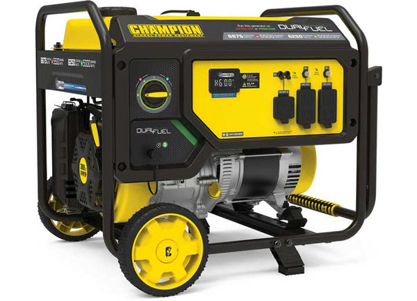 Champion Power Equipment 5500 Watt Dual Fuel Generator with CO Shield • 201085