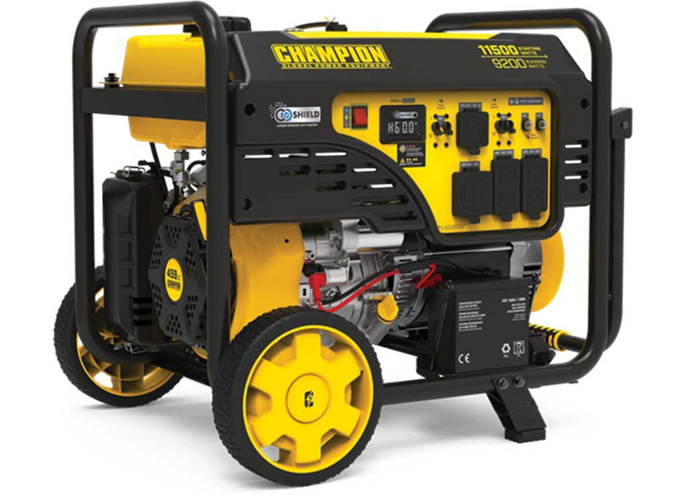 Champion 9200W Electric Start Generator with CO Shield • 201494