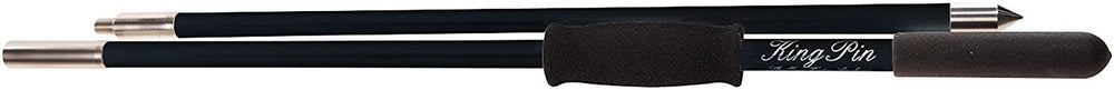 Panther 10' L 2-Pieces Black Anchor Pole • KPP100B