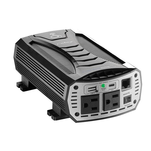 Cobra Pure Sine 400 Watt Power Inverter • CPI400PSW