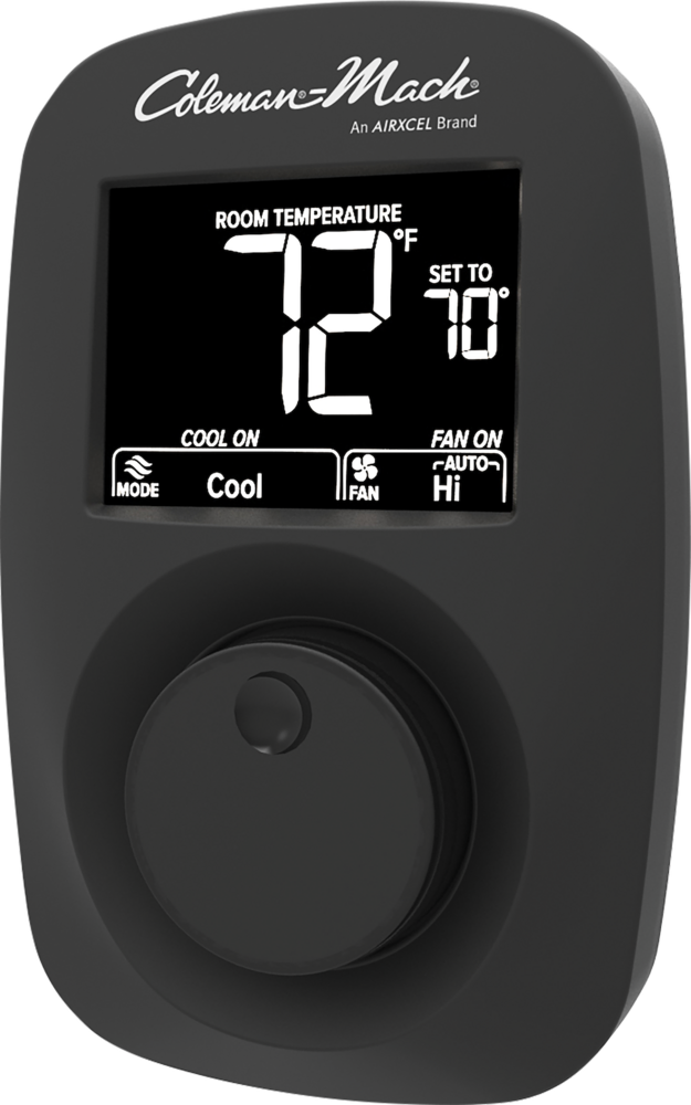 Coleman-Mach Digital Heat/Cool Thermostat, Black • 9420A381