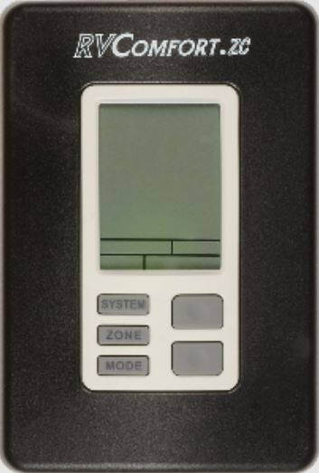 Coleman-Mach Zone Control 9-Series Digital RV Thermostat - Black • 9330A3341