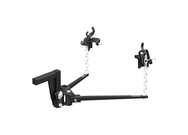 Curt Deep Drop Trunnion Bar Weight Distribution Hitch, 8K - 10K lbs, 30-5/8" Bars • 17352