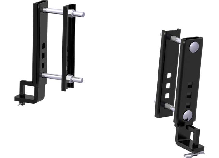Curt Replacement TruTrack 6" Adjustable Support Brackets, 2-Pack • 17508