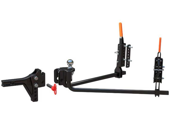 Curt TruTrack 2P Trailer-Mounted Weight Distribution Hitch, 8-10K • 17510