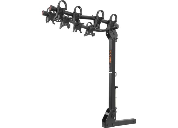 Curt Premium Hitch-Mounted Bike Rack (4 Bikes, 2" Shank) • 18064