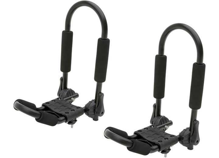 Curt Adjustable Aluminum Roof Rack Kayak Holders • 18320