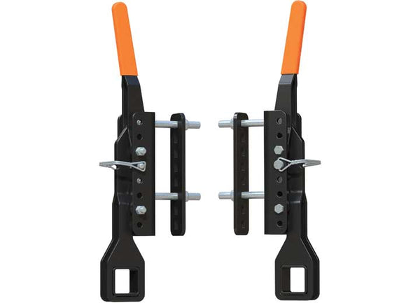 Curt Replacement TruTrack Trailer-Mounted Support Brackets with Handles, 2-Pack • 19298