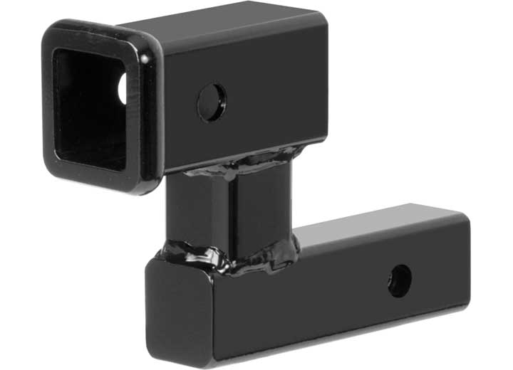 Curt Raised Receiver Adapter, 2" Shank, Not for Towing Use, 4-1/4" Rise • 45794